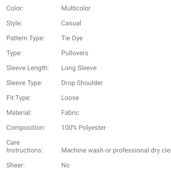 Plus Tie Dye Raglan Sleeve Top - Picture 5 of 7